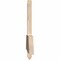 Ekena Millwork Eugene Smooth Timber Gable Bracket, Douglas Fir, 72"W x 18"H x 1 1/2"D x 5 1/2"F, 6/12 Pitch GBW072X18X0206EUG00SDF - alternate 3